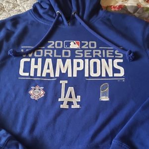 Dodgers '47 brand World Championship hoodie size L